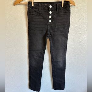 Guess Black High Rise Skinny Jeans